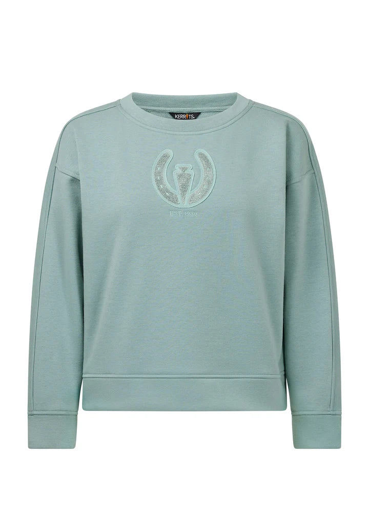 Cozy Crest Plush Fleece Sweatshirt