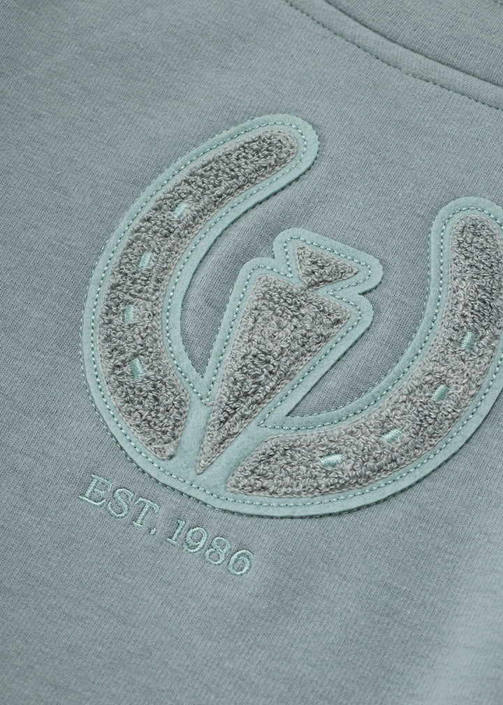 Cozy Crest Plush Fleece Sweatshirt
