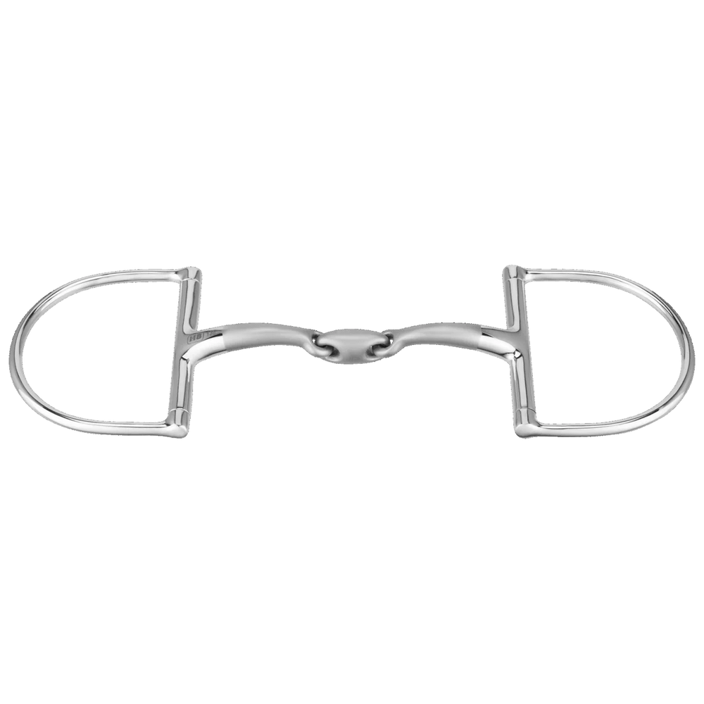 Satinox DRing Double Jointed Snaffle - Equine Exchange Tack Shop