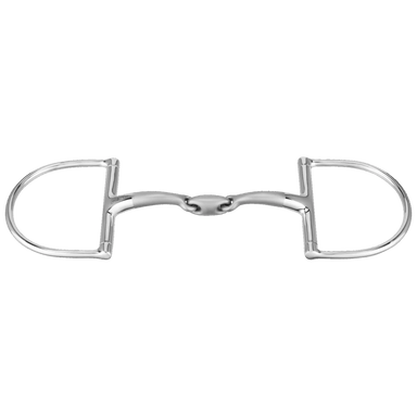 Satinox DRing Double Jointed Snaffle - Equine Exchange Tack Shop