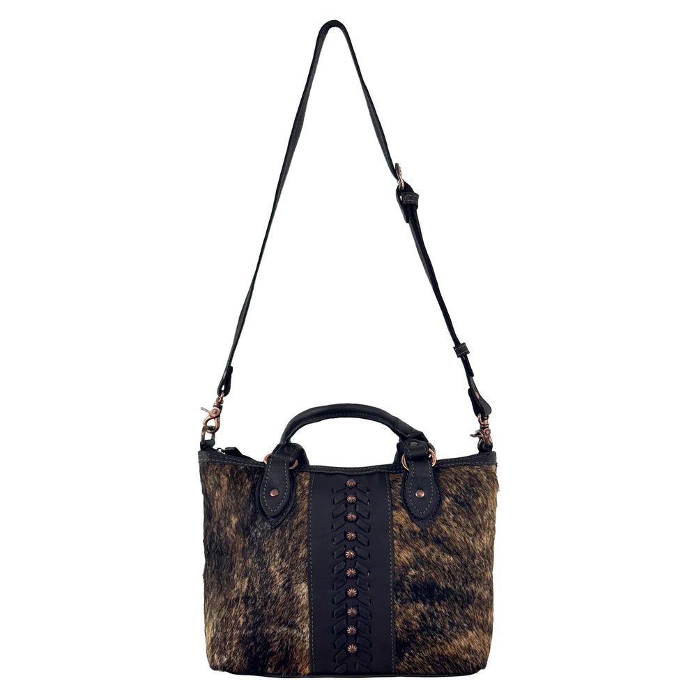 CowTown Small Zip Top Convertible Satchel  