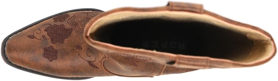 Roper Riley Flowers Ladies Boots - Equine Exchange Tack Shop