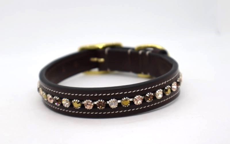 KL Select Crystal Dog Collar