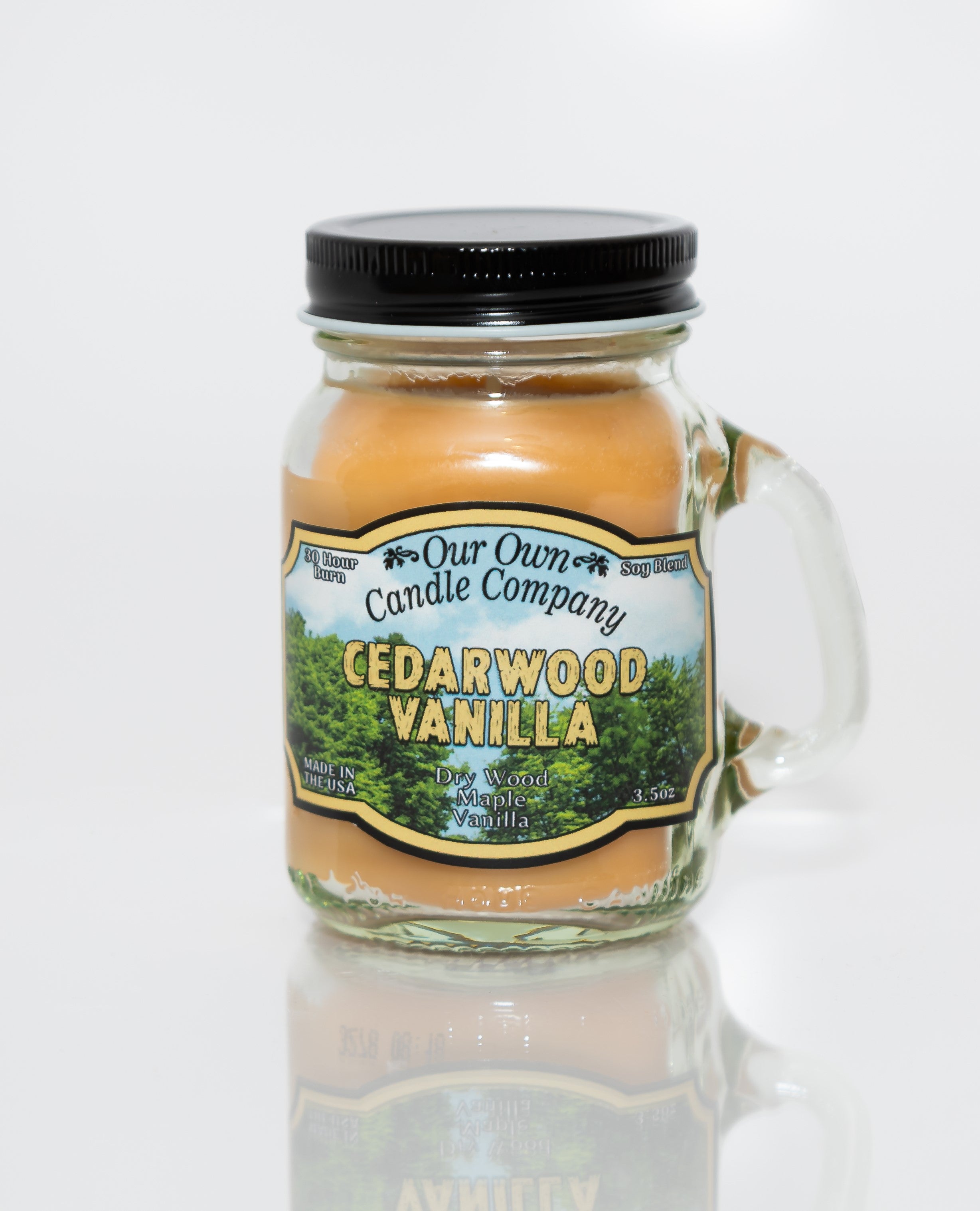 Cedarwood Vanilla Soy Candle