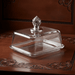 Glass Butter Dish - Concho  