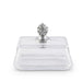 Glass Butter Dish - Concho  
