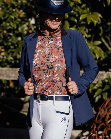 Performance Legacy Show Jacket Prussian Navy - Equine Exchange Tack Shop