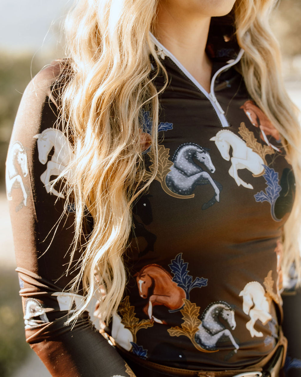 Impulsion & Straightness SARAH Schooling Shirt - Equine Exchange Tack Shop