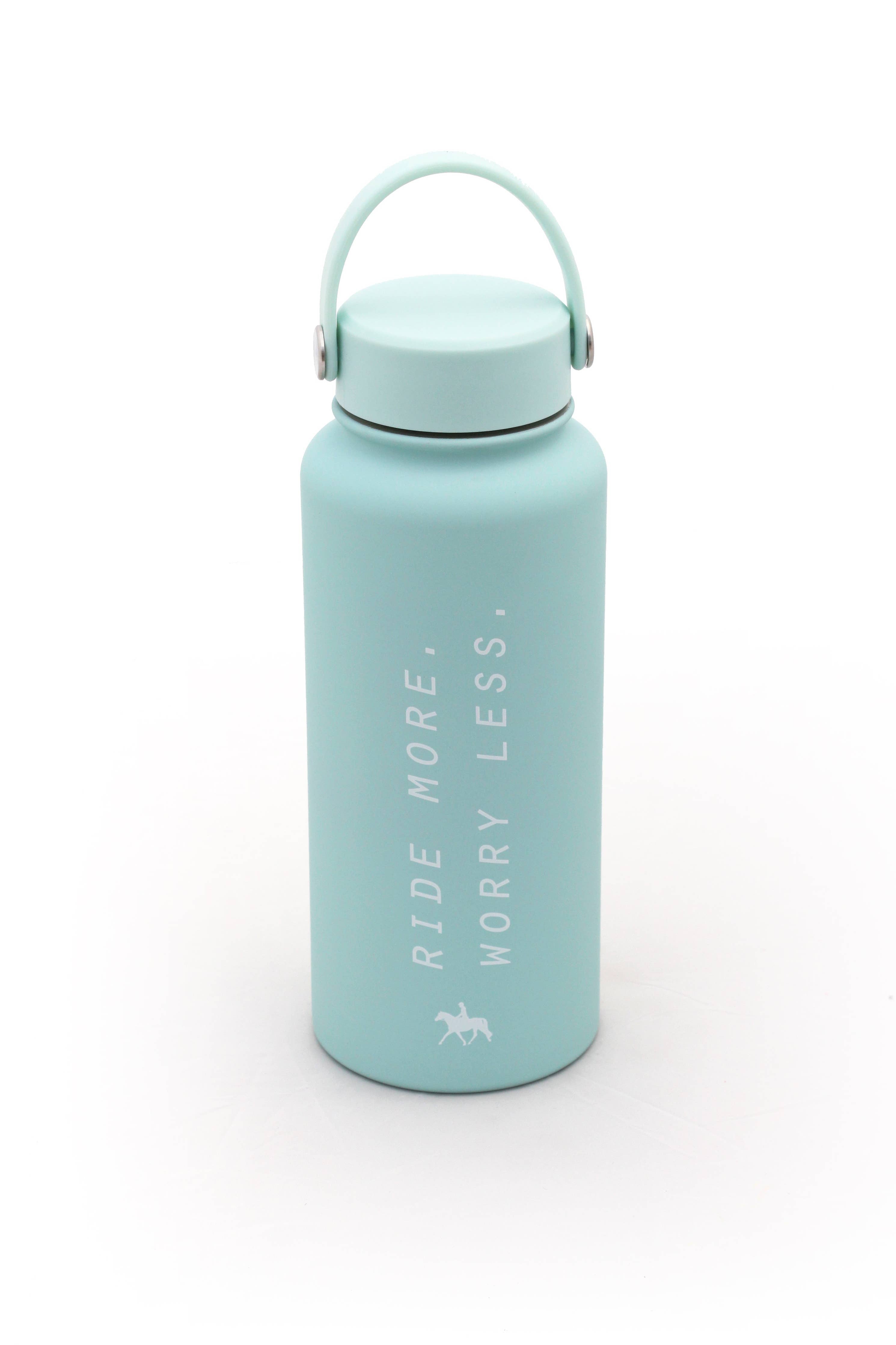 Ride More Worry Less Water Bottle - Equine Exchange Tack Shop