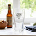 Longhorn Beer Pint Glasses - Set of 4  