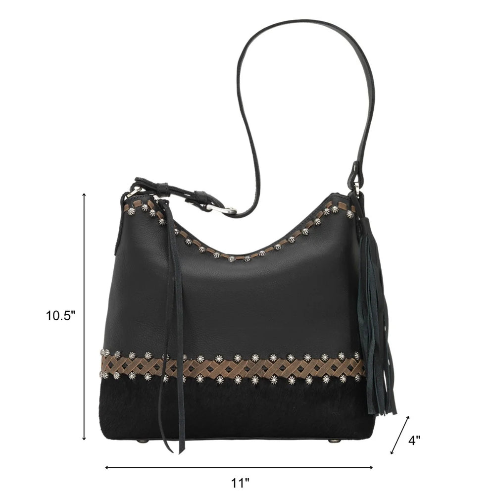 Wild Horses Zip Top Shoulder Bag  