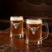 Longhorn Beer Mugs - Set of 2  