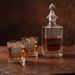 Western Concho Decanter Set with Glasses  