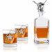 Longhorn Decanter Set with Pair of Glasses  