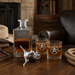 Longhorn Decanter Set with Pair of Glasses  