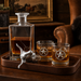 Longhorn Decanter Set with Pair of Glasses  