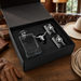 Longhorn Decanter Set with Pair of Glasses  