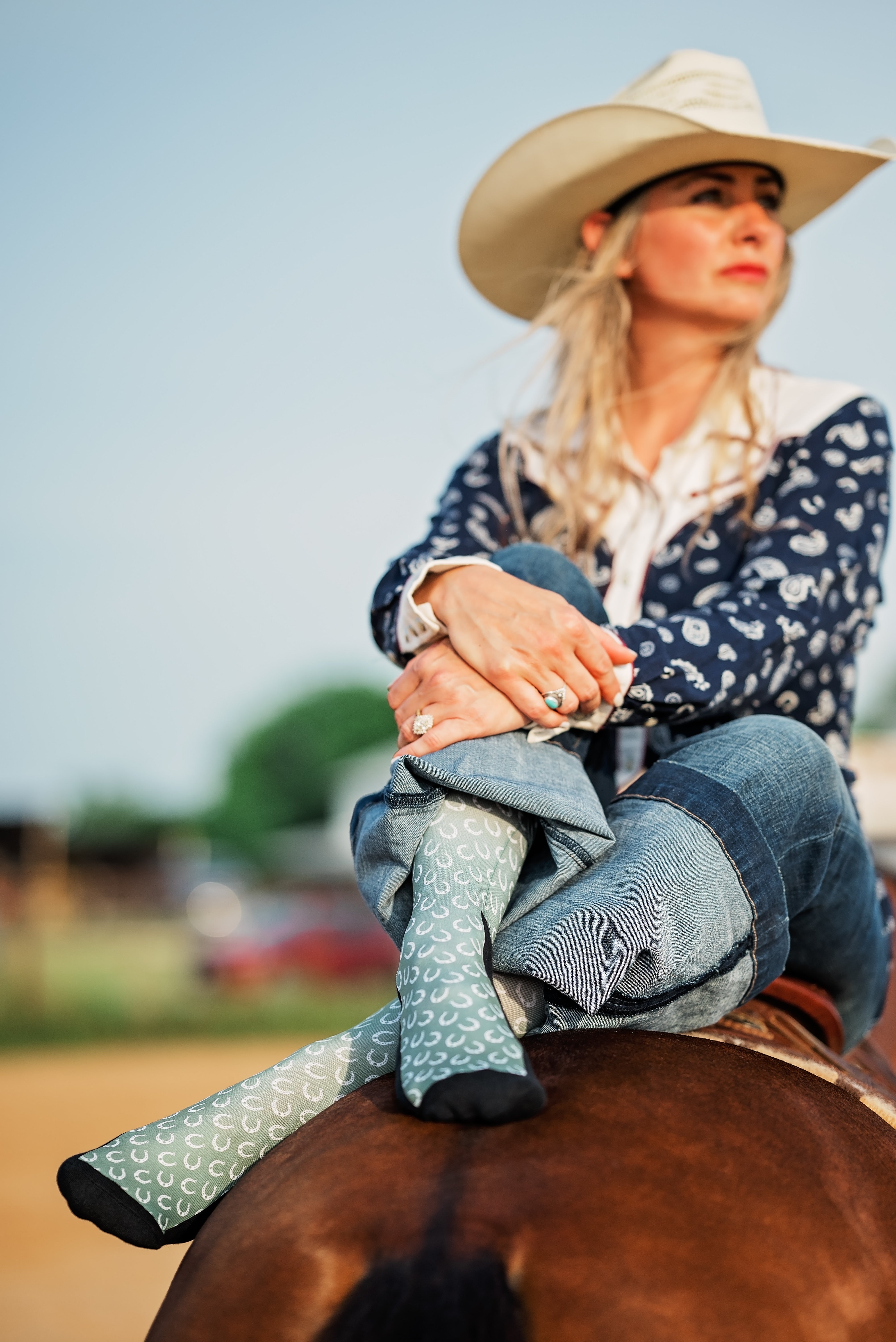 Lucky You Boot Socks