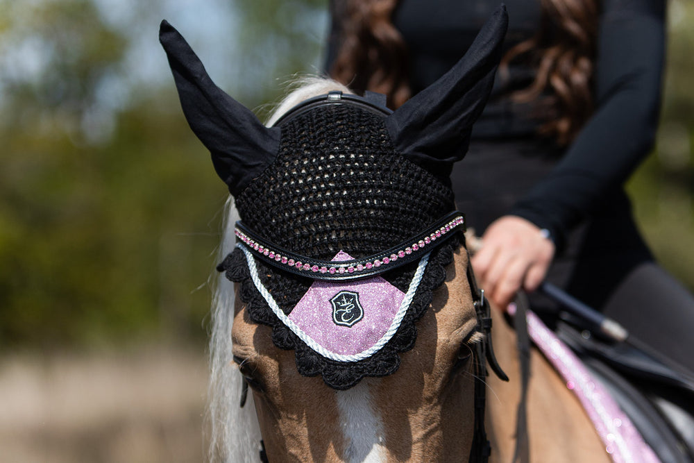 Pink Mist Browband - Equine Exchange Tack Shop