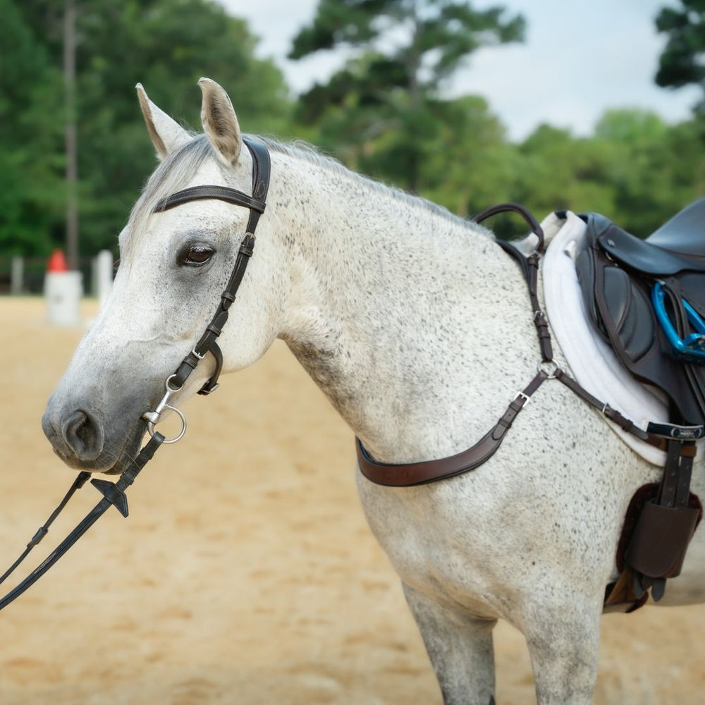 Free Motion Breastplate with Double Neck Strap - Equine Exchange Tack Shop