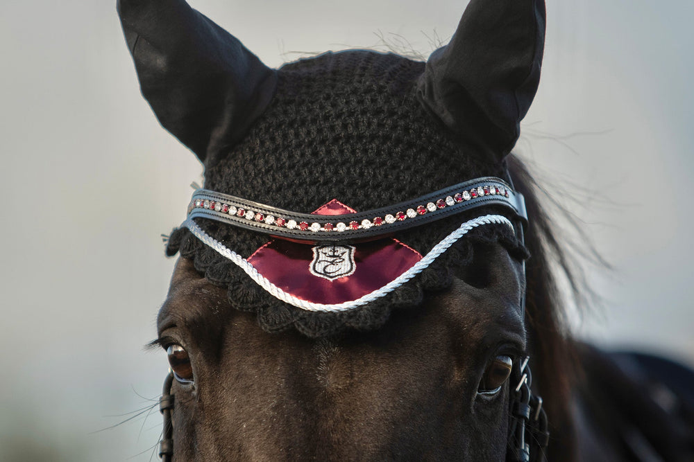 Electric Red Fly Hat - Equine Exchange Tack Shop