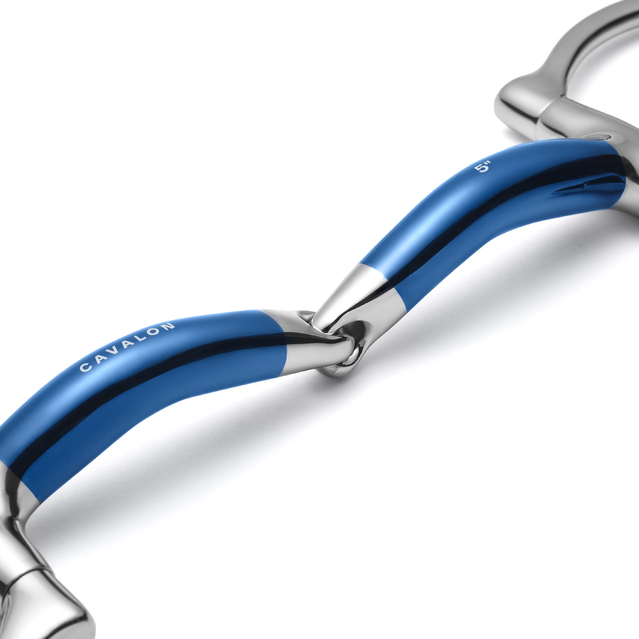 D-Ring Locking Single Joint Sweet Iron Snaffle - Equine Exchange Tack Shop