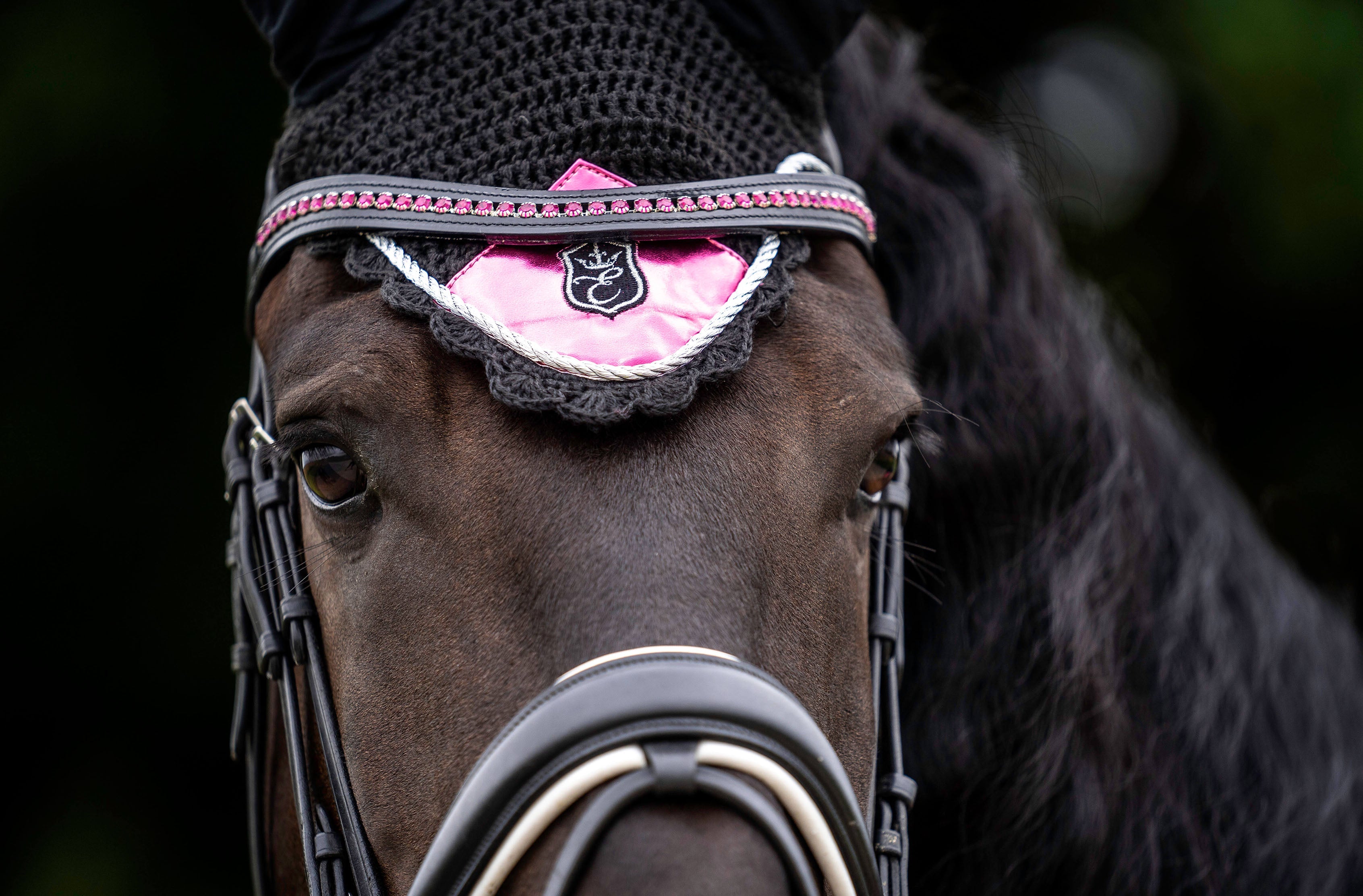 Neon Pink Fly Hat - Equine Exchange Tack Shop