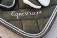 Sage Green Suede Saddle Pad Set - Equine Exchange Tack Shop