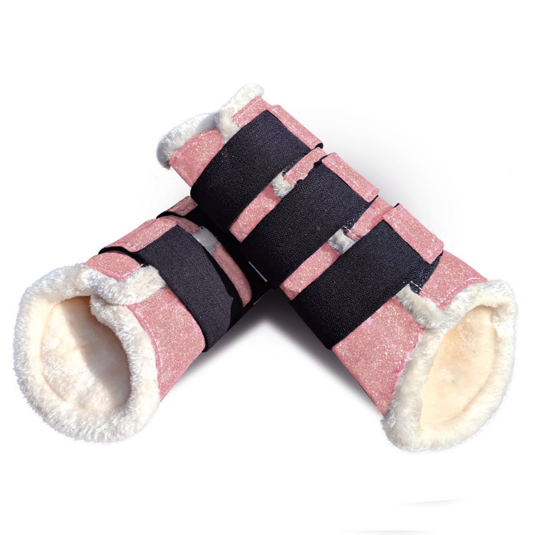Rose Quartz Brushing Boots  