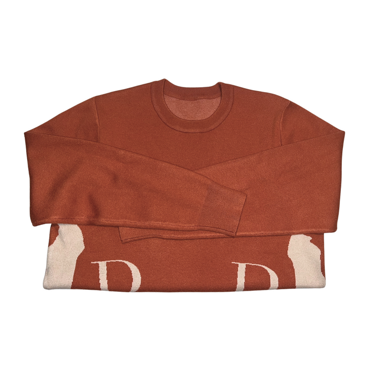 The Deinhardt HERITAGE Sweater - Rust - Equine Exchange Tack Shop