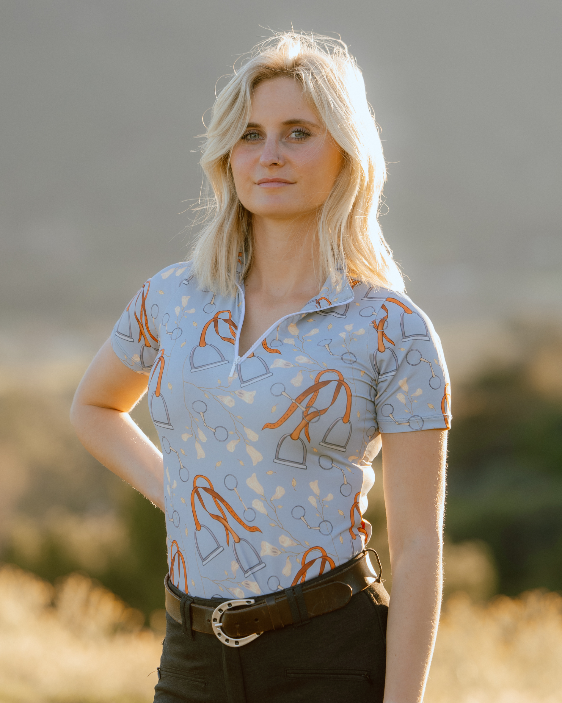 Impulsion & Straightness KASSIDY Short Sleeve Sunshirt