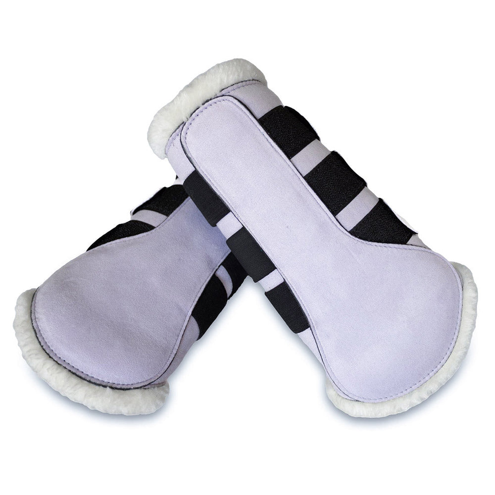 Frosted Lilac Brushing Boots - Equine Exchange Tack Shop