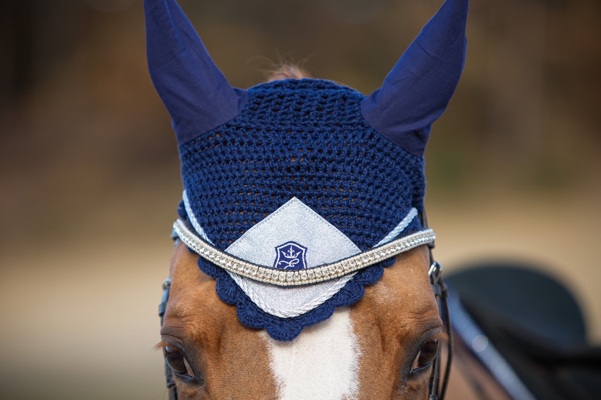 Blue Astra Saddle Pad Set - Equine Exchange Tack Shop