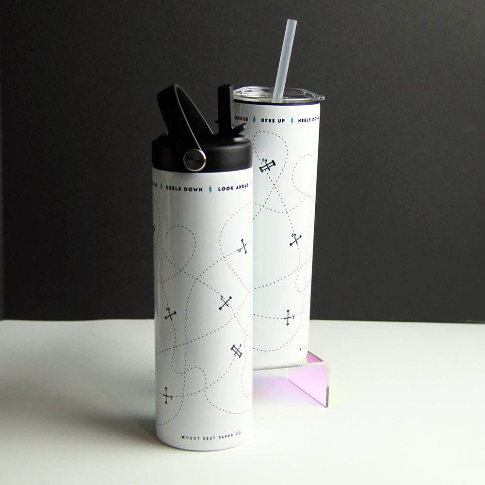 Off Course Stainless Steel Water Bottle - Equine Exchange Tack Shop