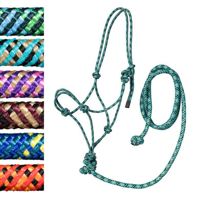 rope halter showing color options