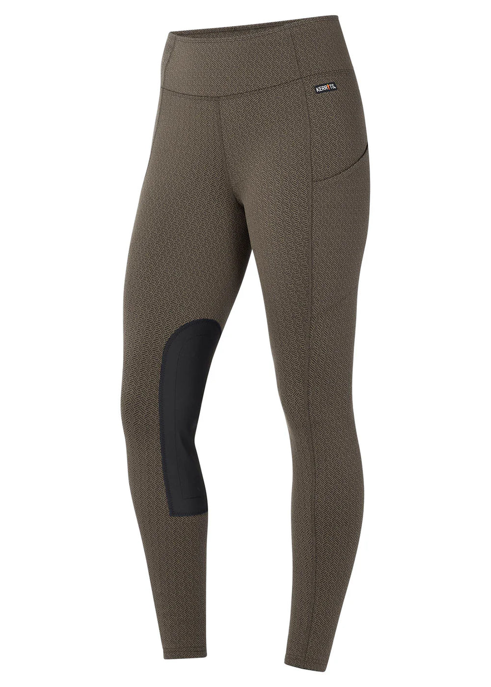 Fleece Lite Knee Patch Tights - Equine Exchange Tack Shop