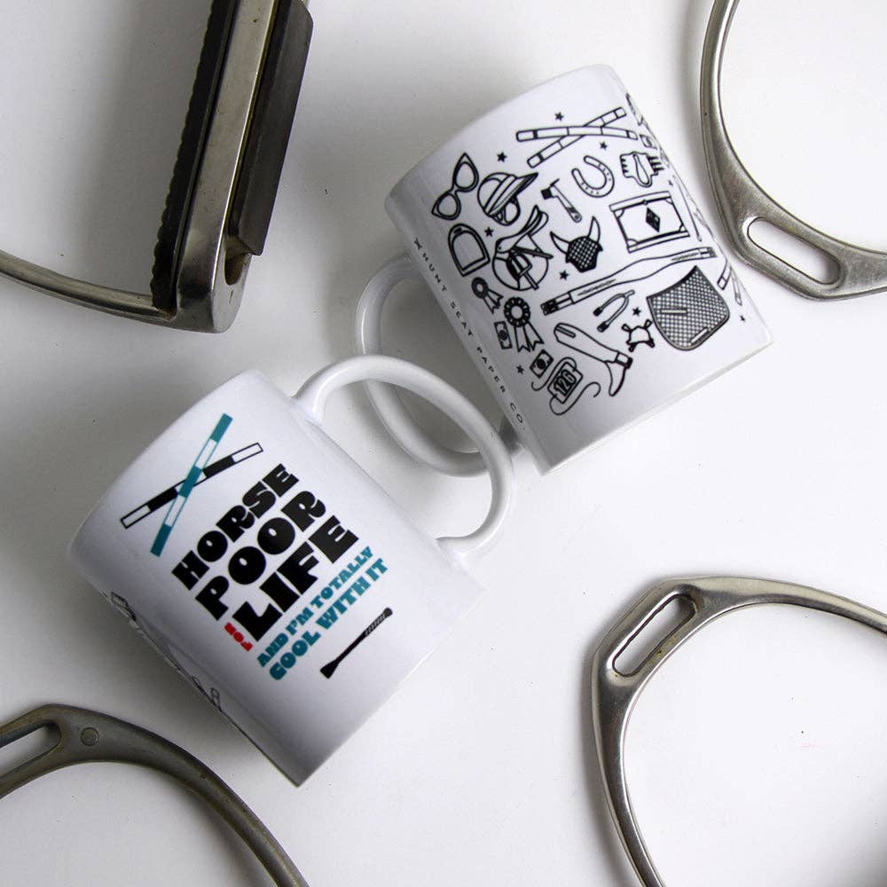 Horse Poor Coffee Mug - Equine Exchange Tack Shop