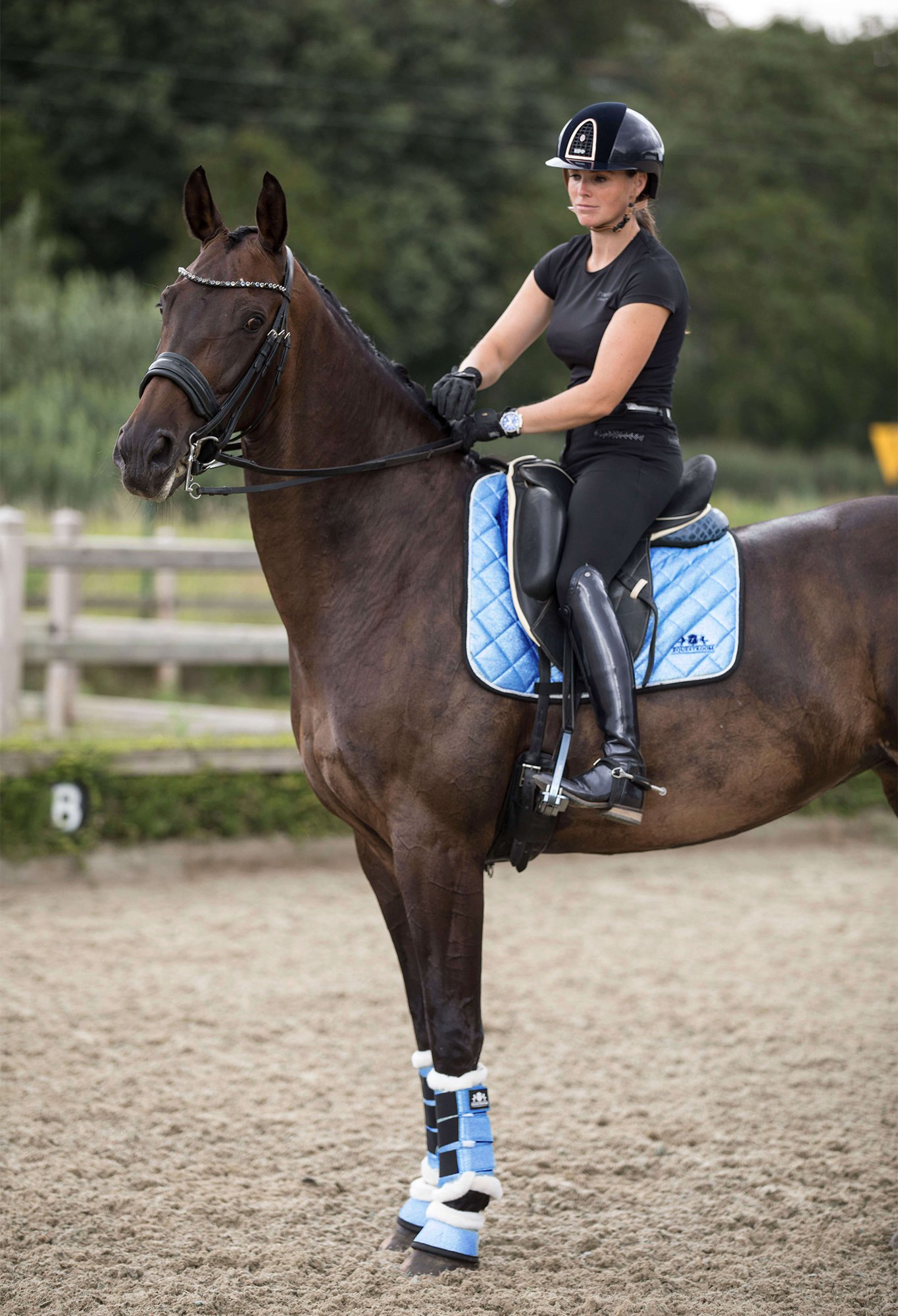 Baby Blue Bell Boots - Equine Exchange Tack Shop