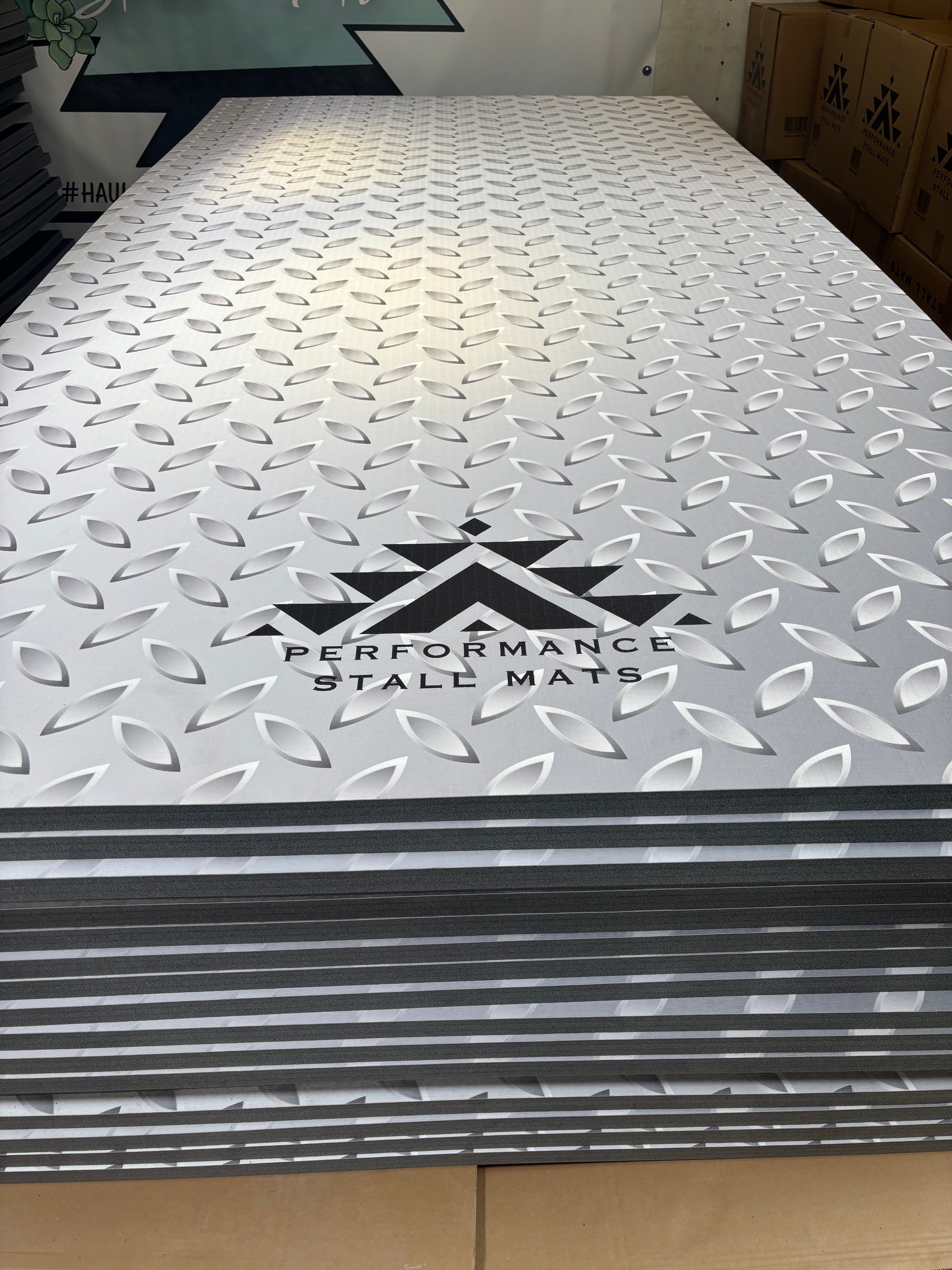 5x10ft Diamond Plate Print Mat  