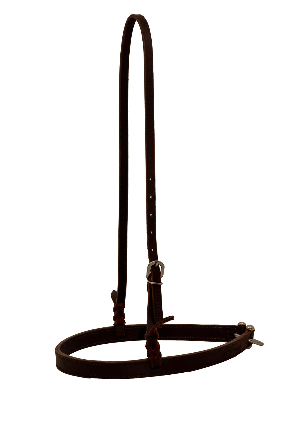 Velociti Leather Tie Down Noseband - Equine Exchange Tack Shop