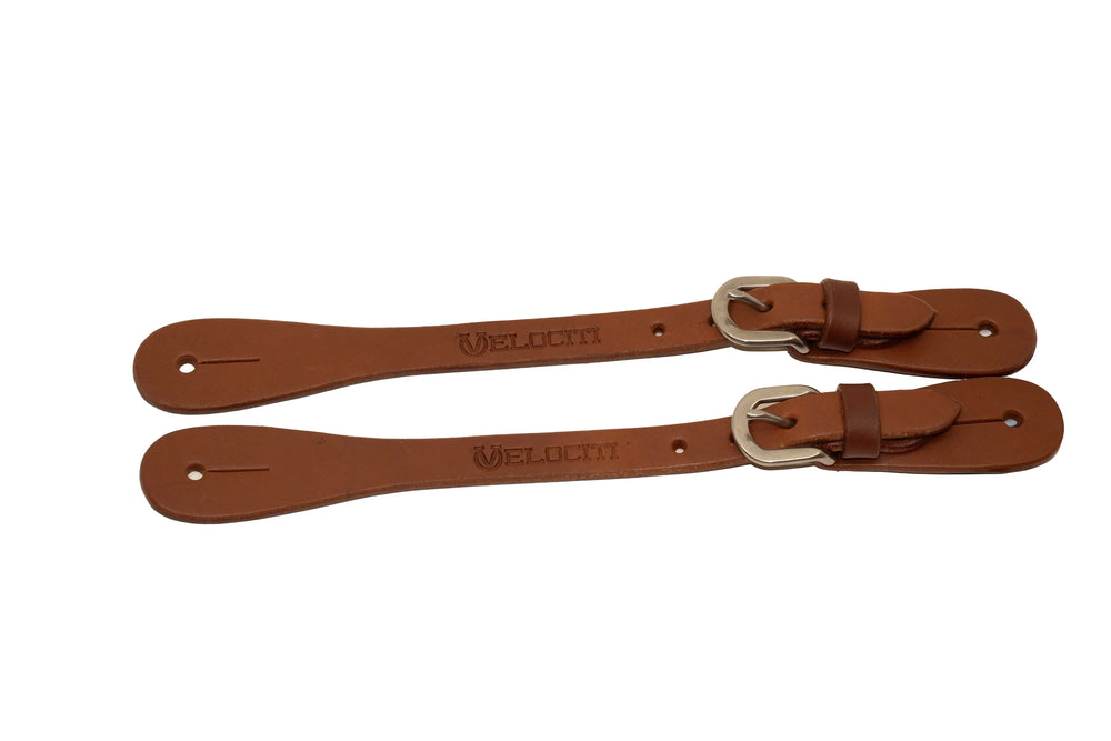 Velociti Leather Spur Straps - Equine Exchange Tack Shop