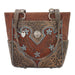 Desert Wildflower Zip‑Top Tote  