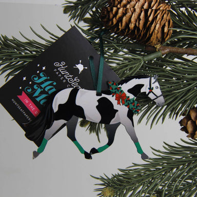 Paint Pony - Horse Ornament for Equestrian Christmas Tree - Equine Exchange Tack Shop