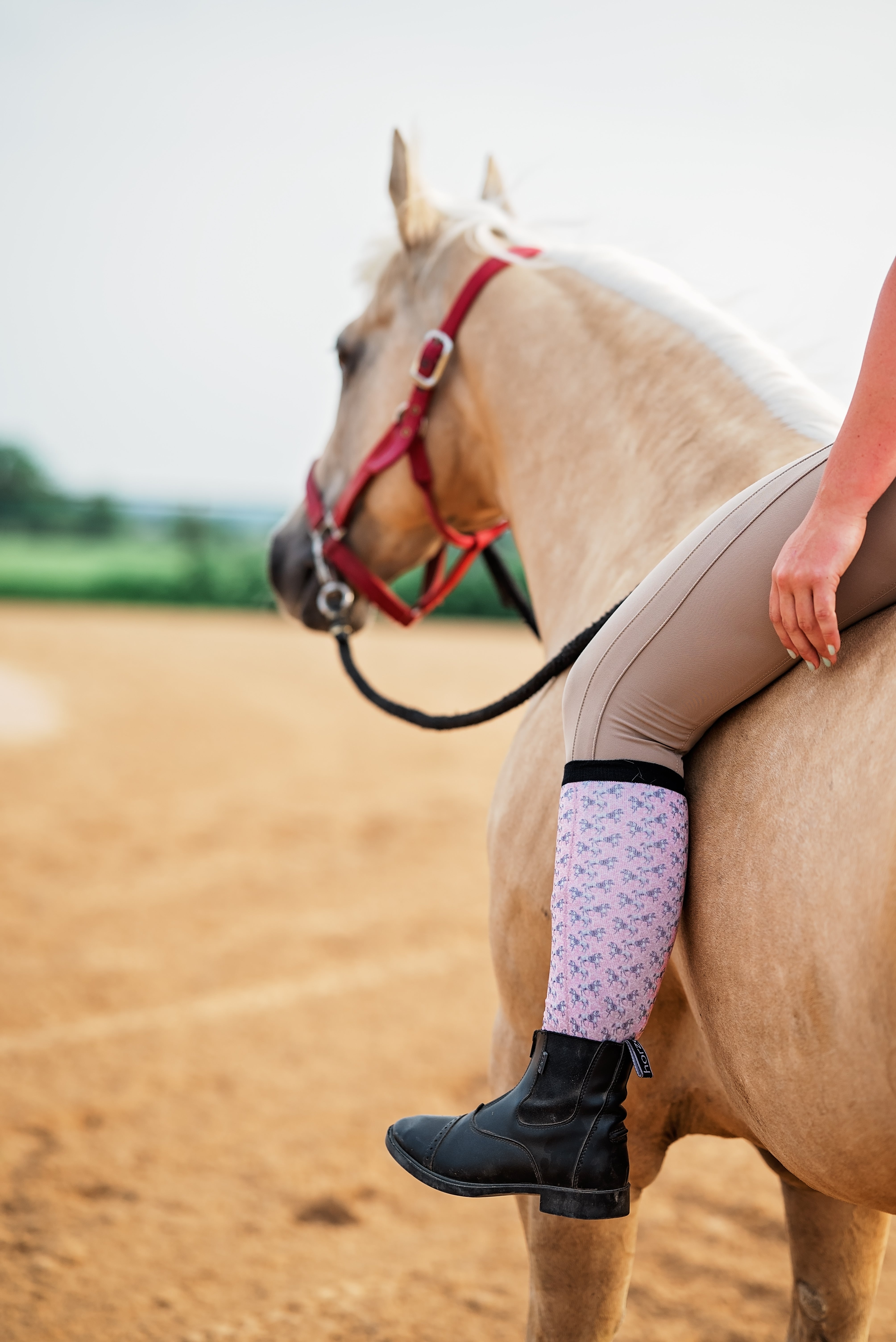 Giddy Up Buttercup Boot Socks