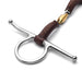 Full Cheek Lozenge Leather Covered Snaffle - Equine Exchange Tack Shop