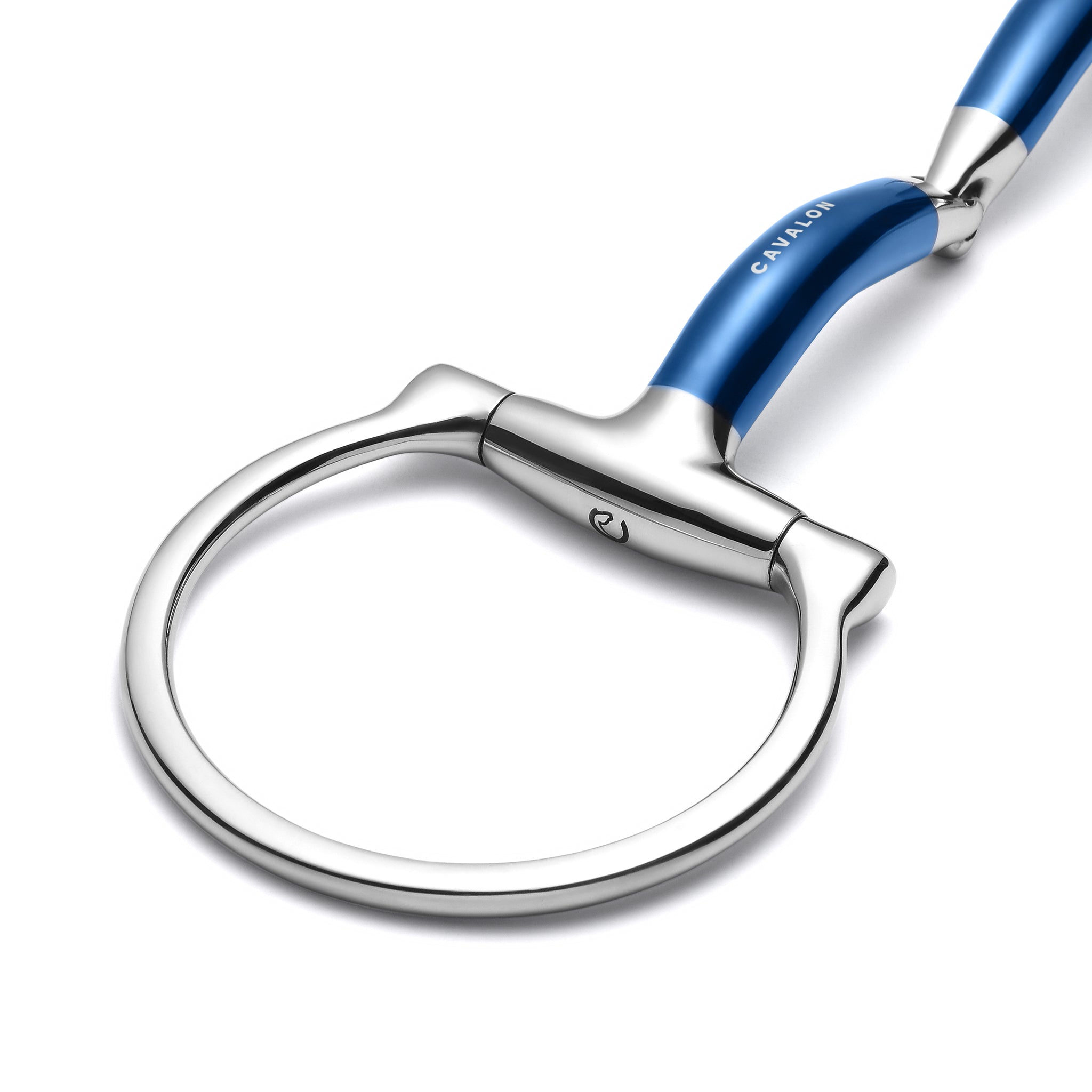 D-Ring Locking Single Joint Sweet Iron Snaffle - Equine Exchange Tack Shop