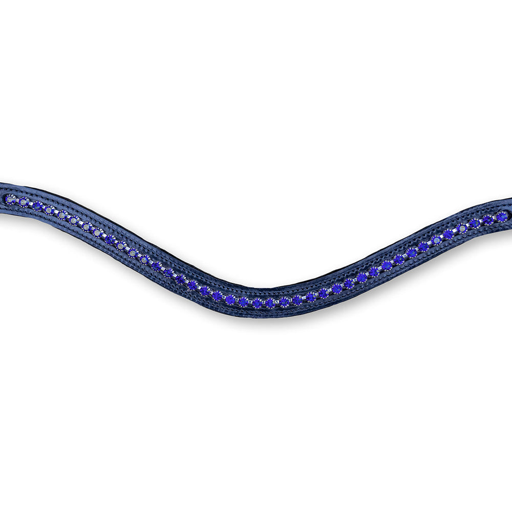 Majorelle Blue Browband - Equine Exchange Tack Shop