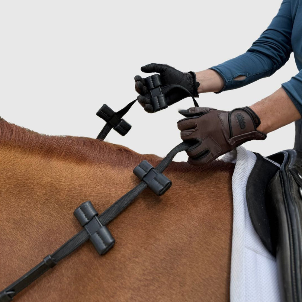 Aaron Vale Rein-3 Padded Hand Grips - Equine Exchange Tack Shop