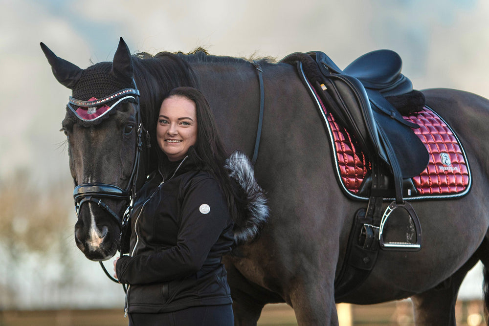 Electric Red Fly Hat - Equine Exchange Tack Shop