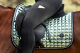 Green Lily Saddle Pad Set - Equine Exchange Tack Shop